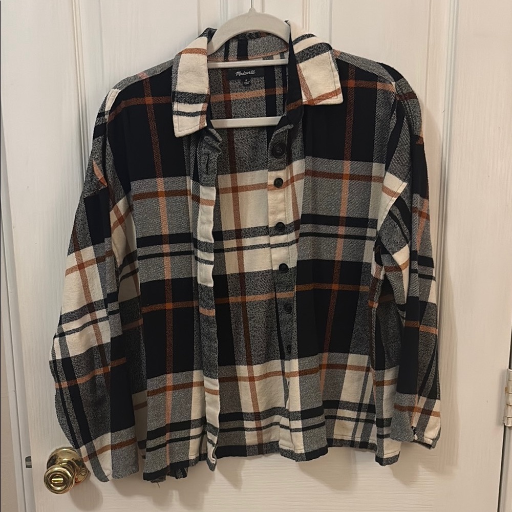 Madewell Plaid Button-Up Shirt